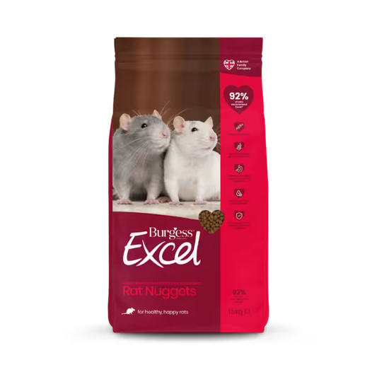 Burgess Excel maistas žiurkėms, 1.5 kg