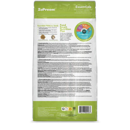 ZuPreem Essentials Small 1 kg - natūralios granulės mažosioms papūgoms