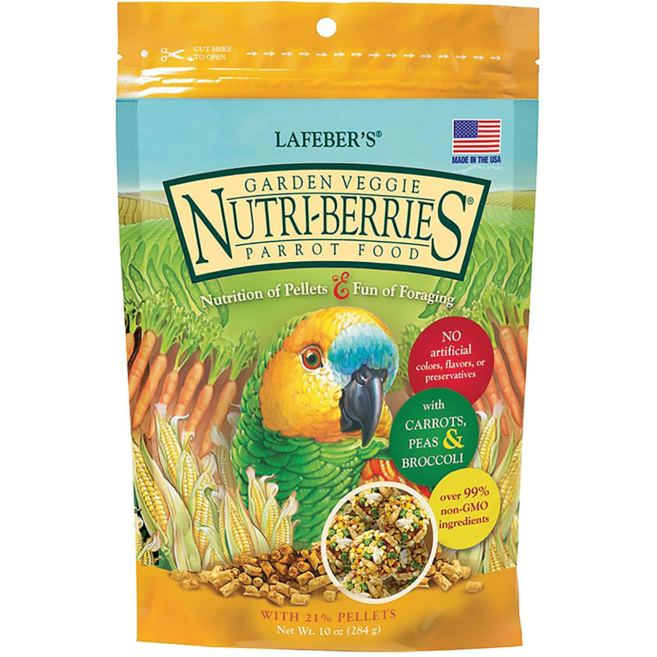 Lafeber Sodo daržovių NutriBerries 284 g